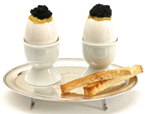 Scrambled Eggs with Caviar