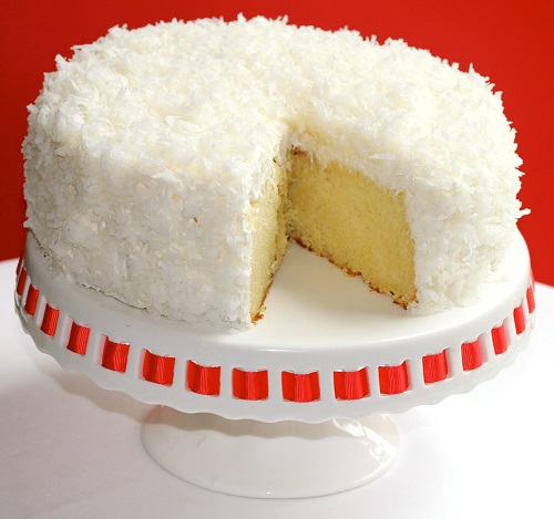 Caramel Coconut Birthday Cake