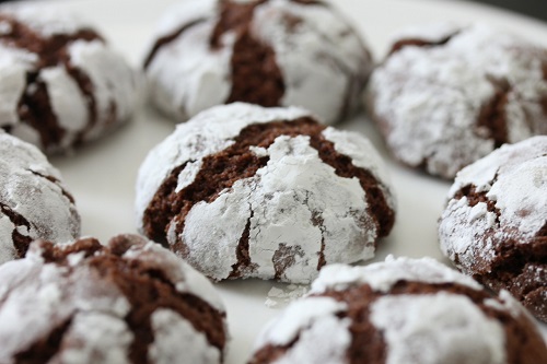 Chocolate Crinkle Cookies