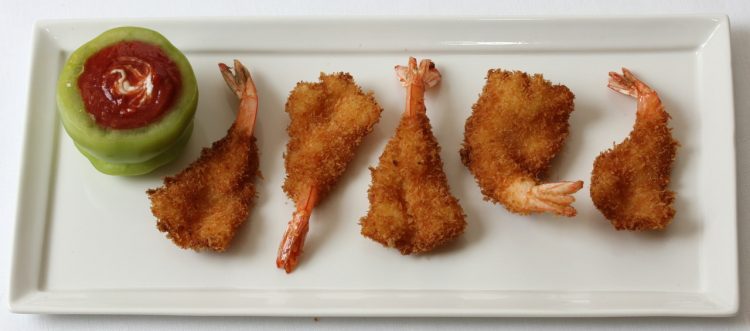 Butterflied Fried Panko Shrimp