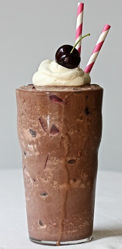 Chocolate Cherry Milkshake