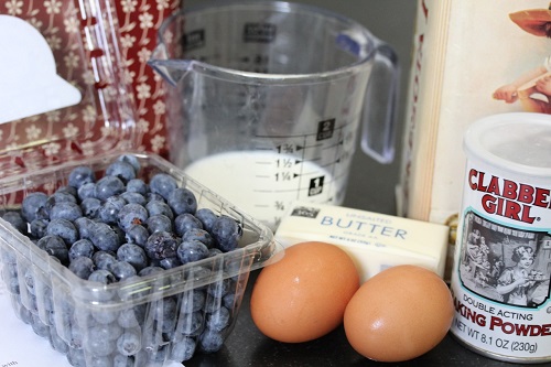 Grandmother Trafton’s Blueberry Cake 