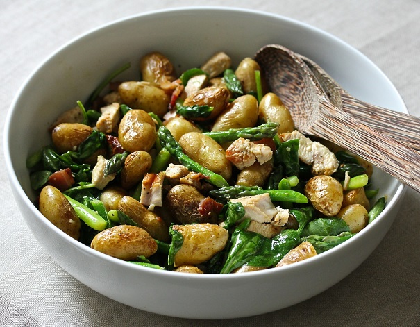 Warm Potato and Turkey Salad