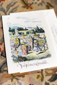 Alice in Wonderland Invitations