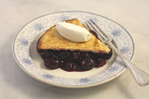 Martha Washington's Cherry Cobbler