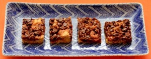 Cajeta Chocolate Chip Brownie on Americas-Table.com