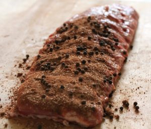 Chocolate Rubbed Ribs on Americas-Table.com