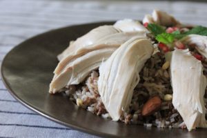 Lebanese Stuffed Rice and Chicken on Americas-Table.com