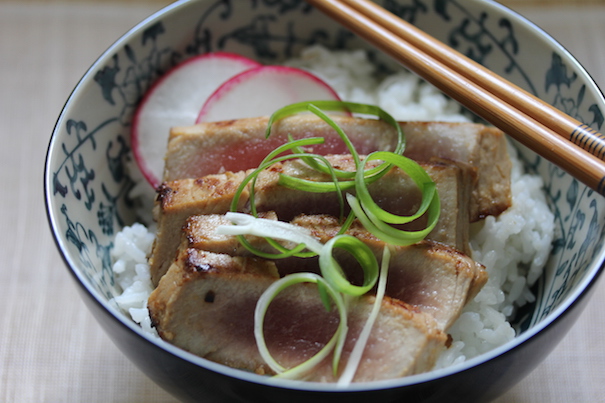 Ginger-Lime Tuna Steaks