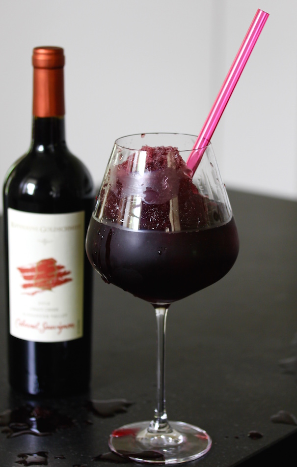 Red Wine Slushie