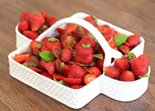 Strawberry Tomato Salad