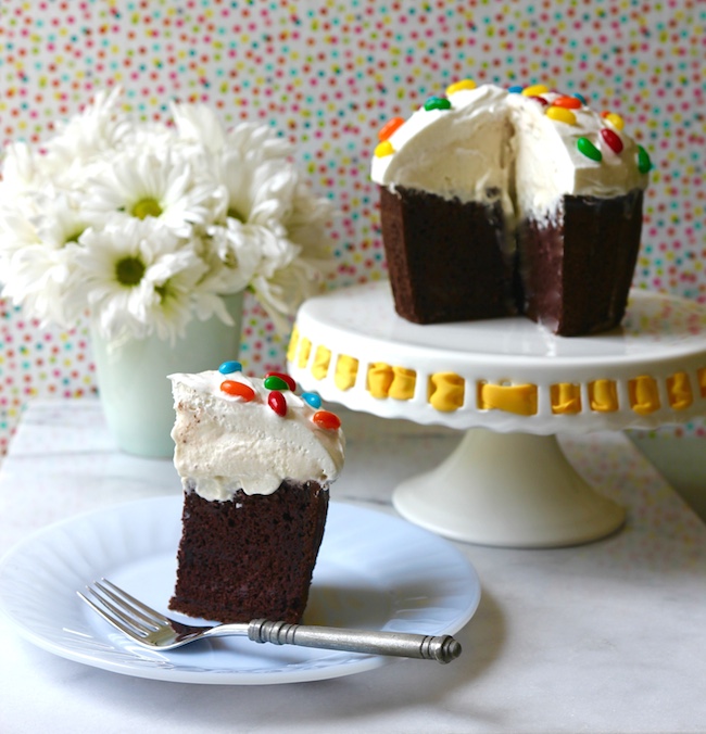 Ice Cream Birthday Cupcake