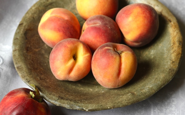 Peach Pine Nut Tart