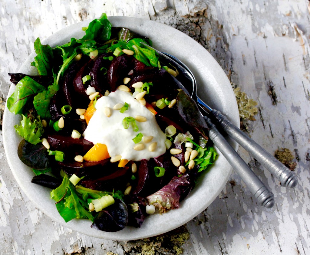 Beet Salad with Horseradish Créme Fraiche America's Table