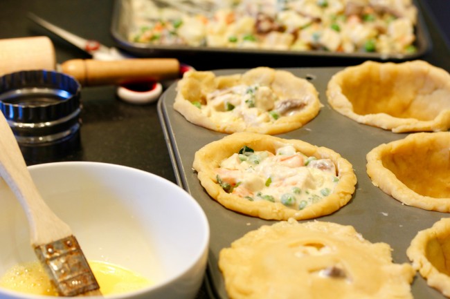 MINI CHICKEN POTPIES on Americas-Table.com