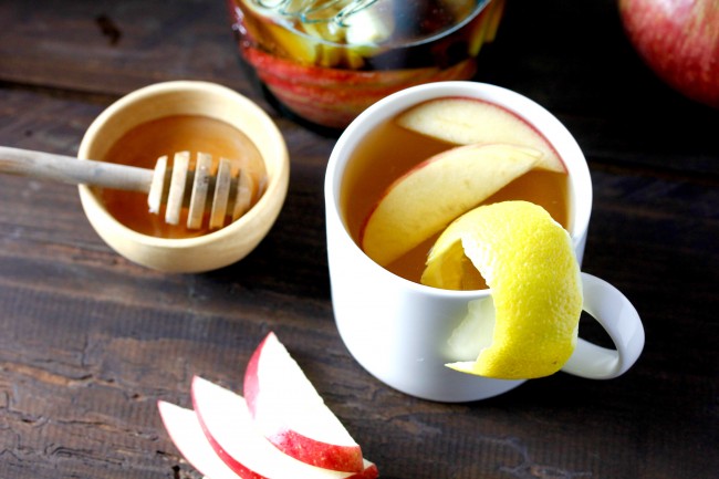 Honey Bourbon Hot Toddy on Americas-Table.com