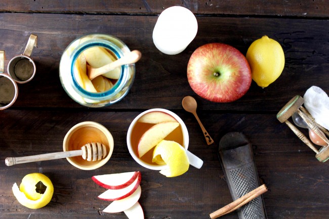 Honey Bourbon Hot Toddy on Americas-Table.com