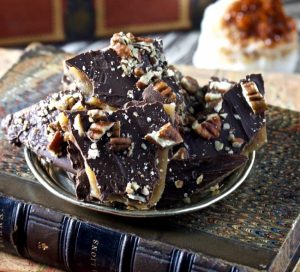 Chocolate Toffee Bark on Americas-Table.com