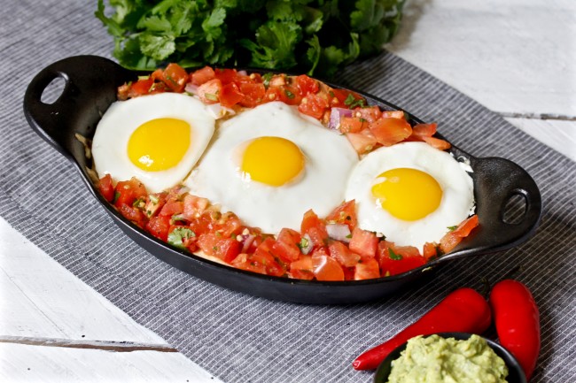 STACKED CHEESE ENCHILADAS on Americas-Table.com