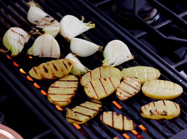 GRILLED POTATO SALAD on Americas-Table.com