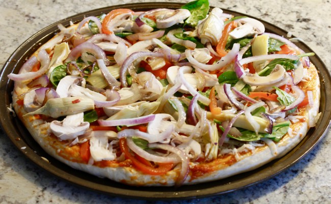 LAURA BUSH’S WHOLE WHEAT PIZZA on Americas-Table.com