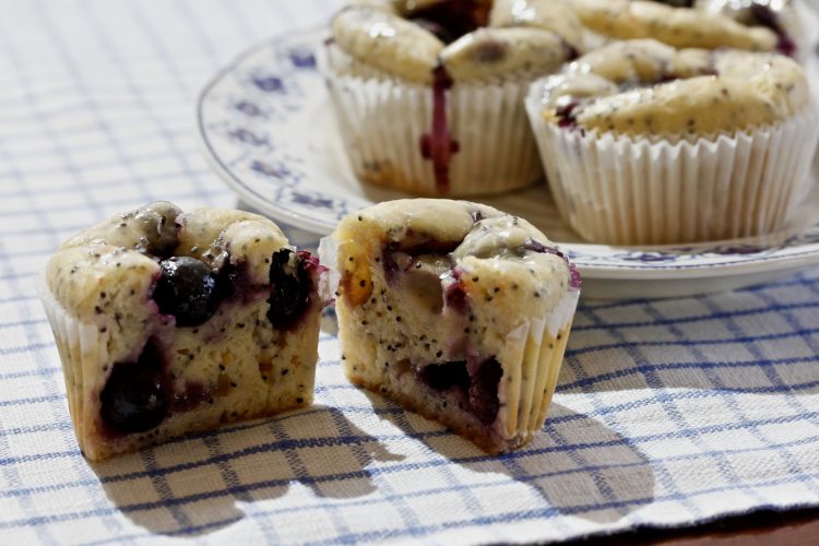 Blueberry Grapefruit Muffins