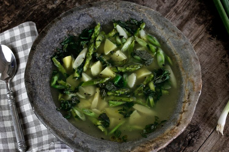 Asparagus and New Potato Soup