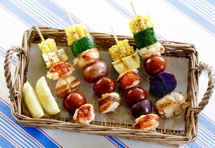 Lobster Kebabs