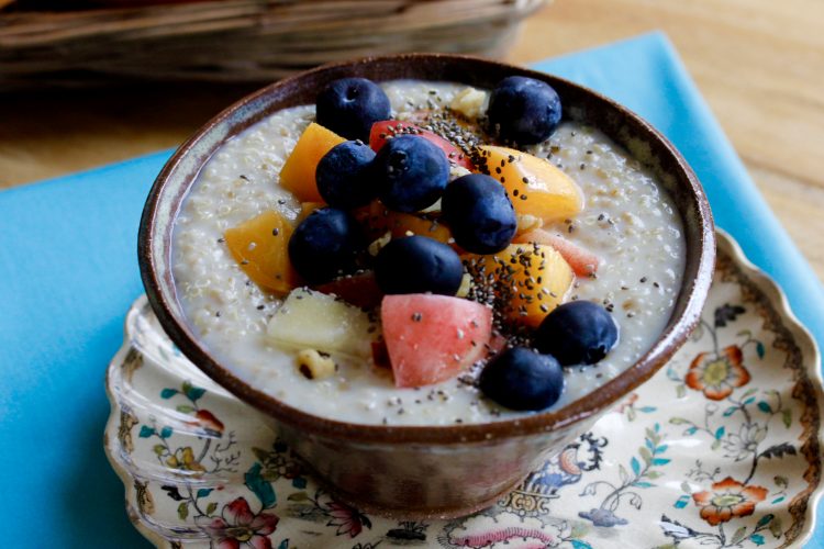 Overnight Quinoa Oatmeal