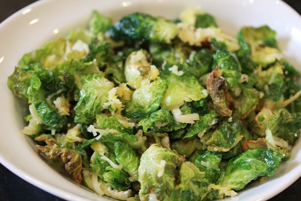 Honey Fried Brussel Sprouts