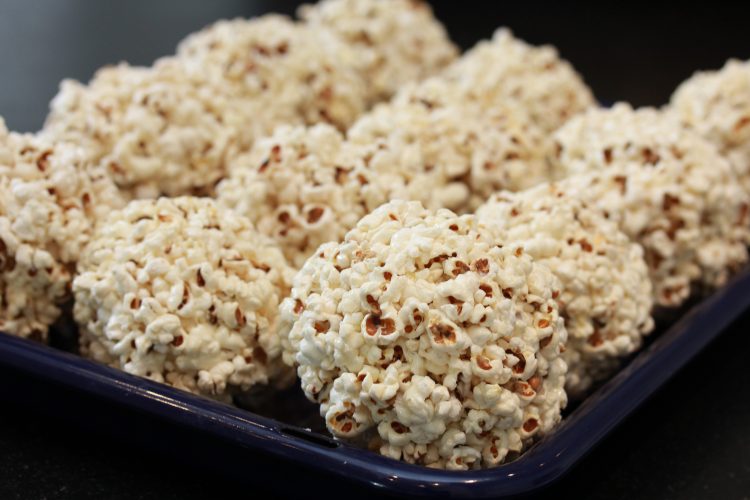 Halloween Popcorn Balls