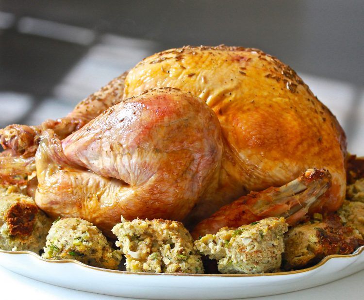 Roast Turkey with Caraway Seeds