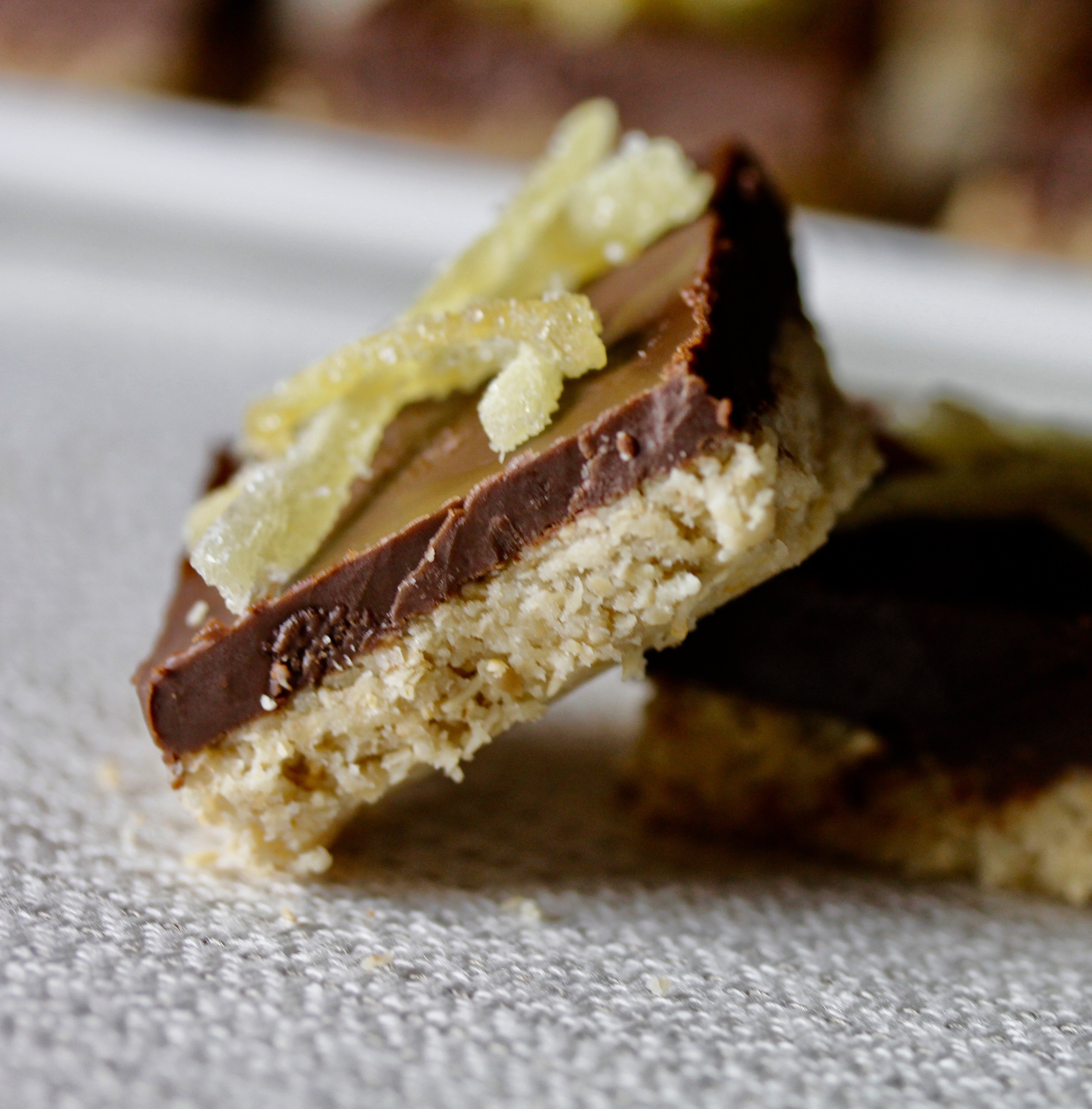 Chocolate Ginger Squares