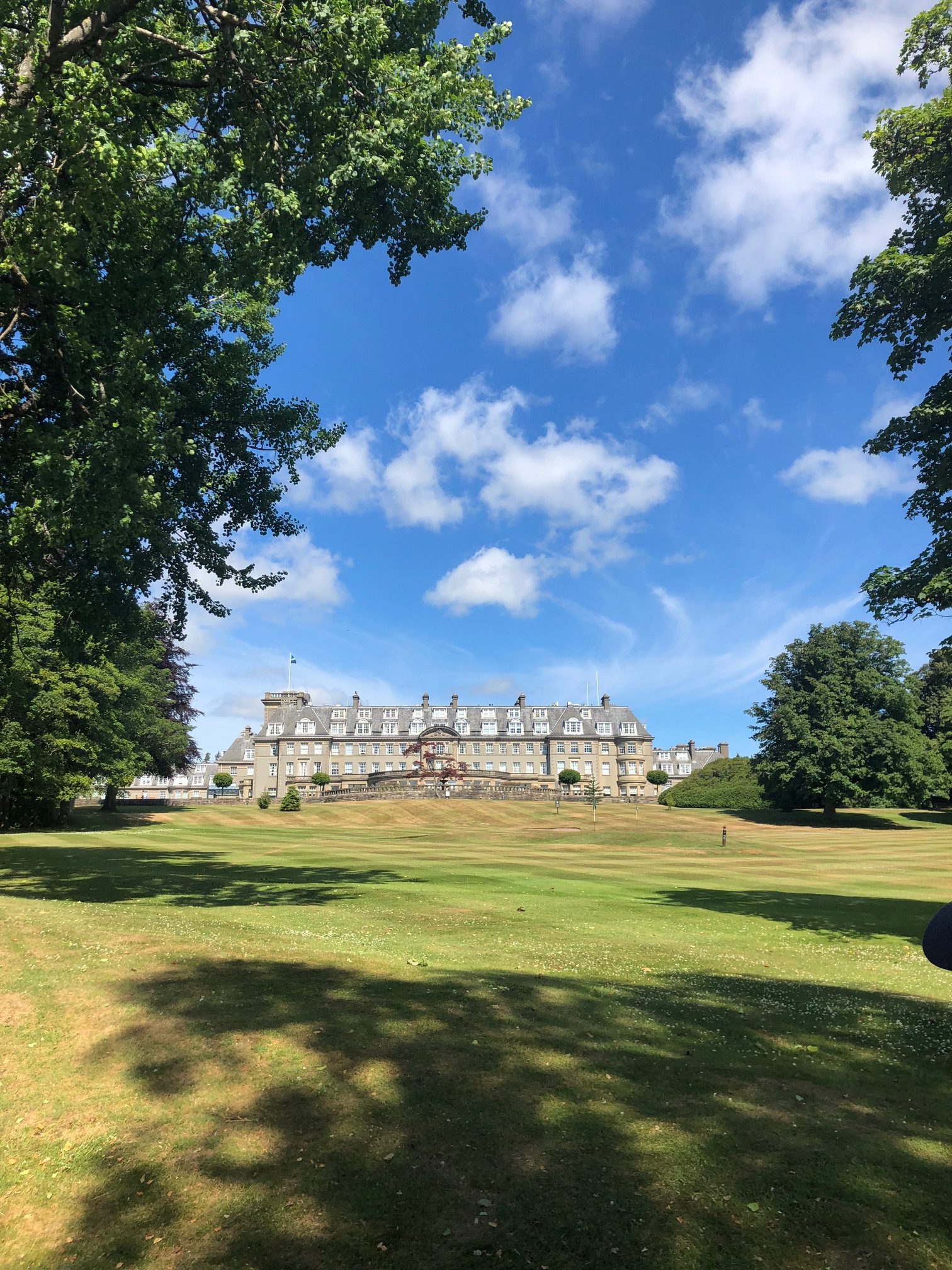 Gleneagles as seen from the lake