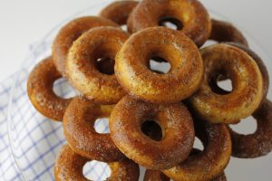 Grapefruit Poppyseed Baked Doughnuts