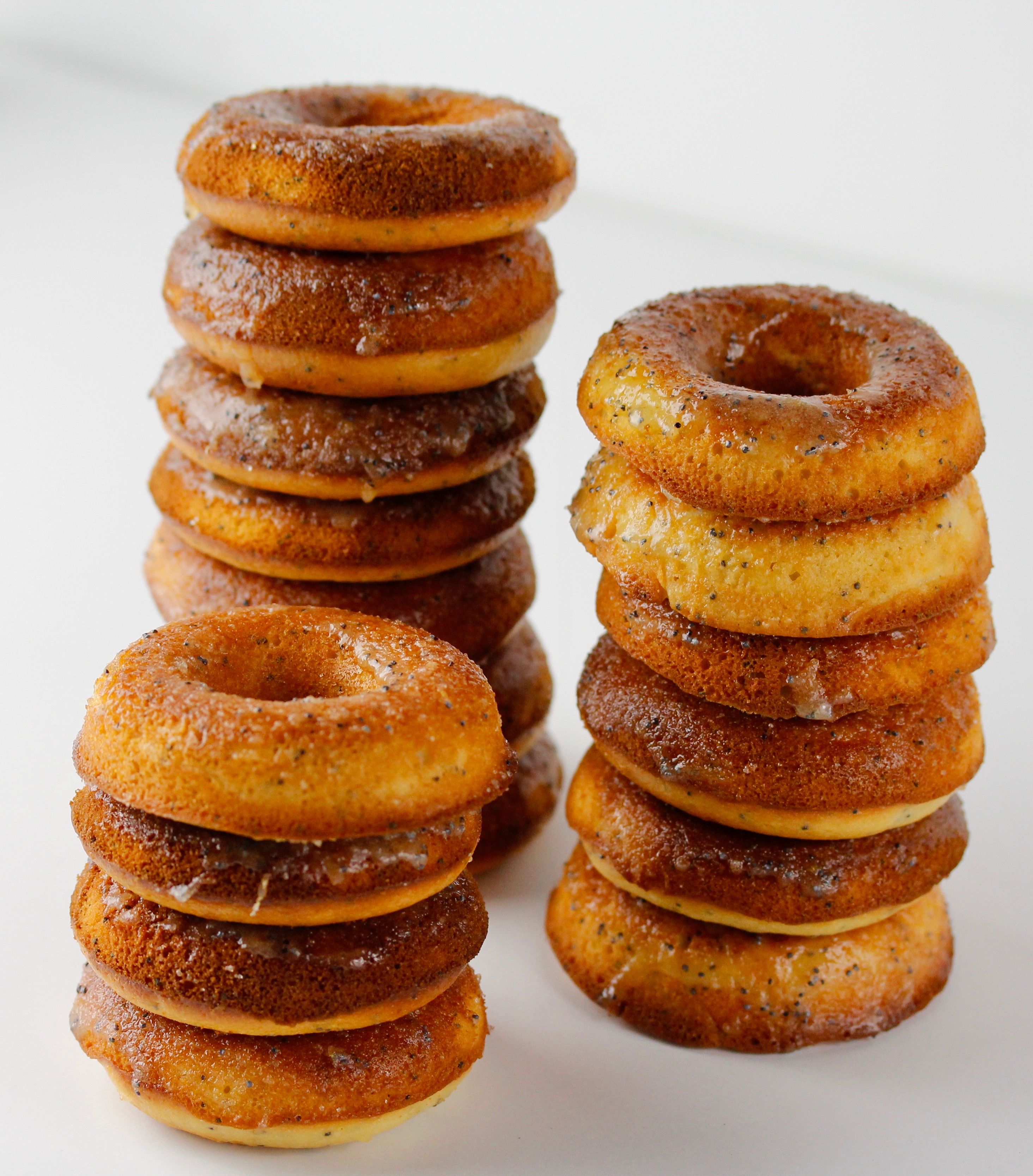 Grapefruit Poppyseed Baked Doughnuts