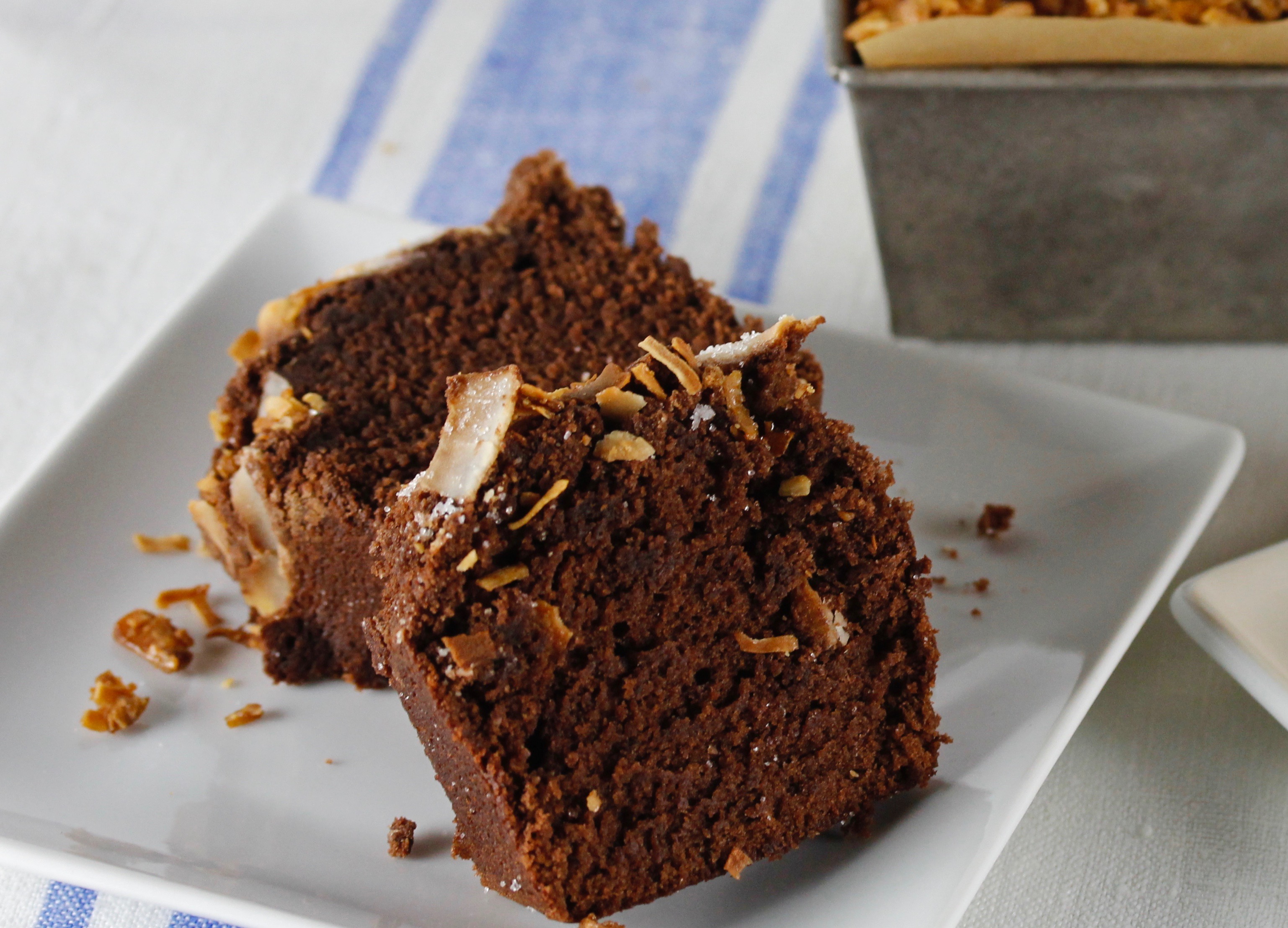 Chocolate Coconut Pound Cake