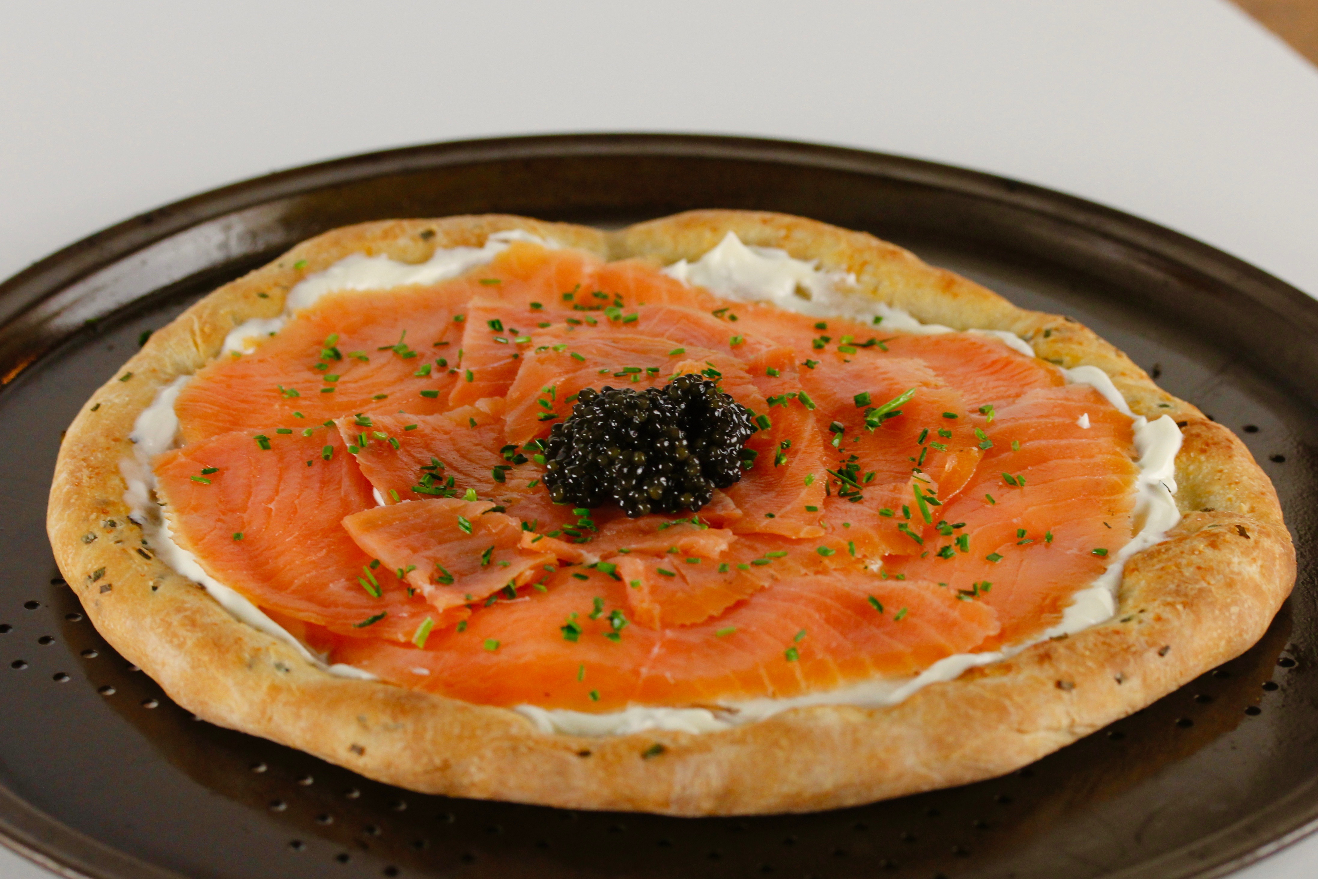 Smoked Salmon Pizza