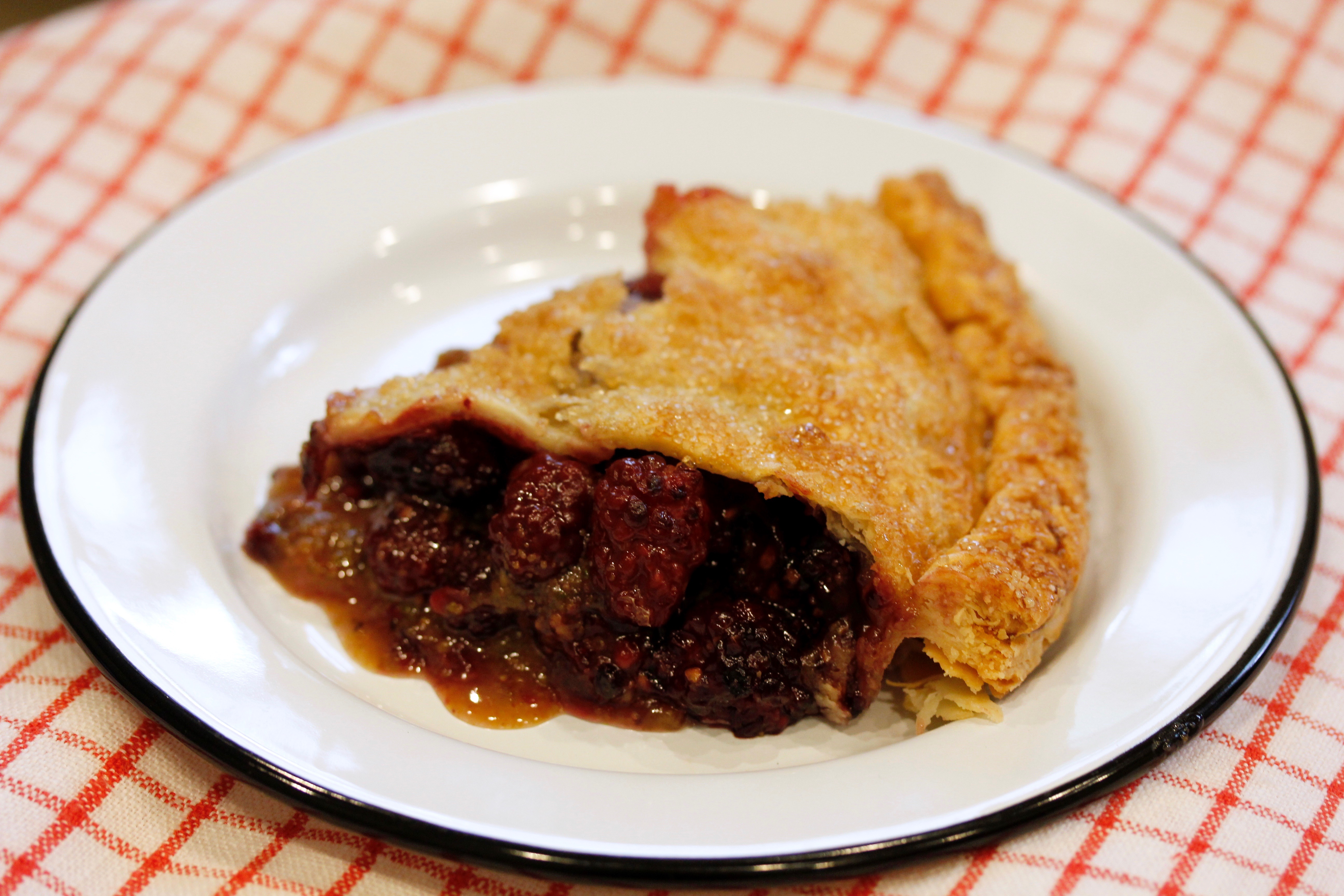 Blackberry Elderflower Pie